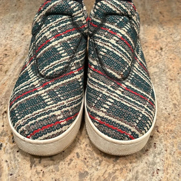 Celine Love Life tweed platform slip on sneakers - Picture 3 of 13